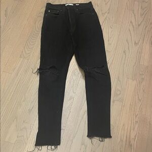 Re/Done Classic Black Denim